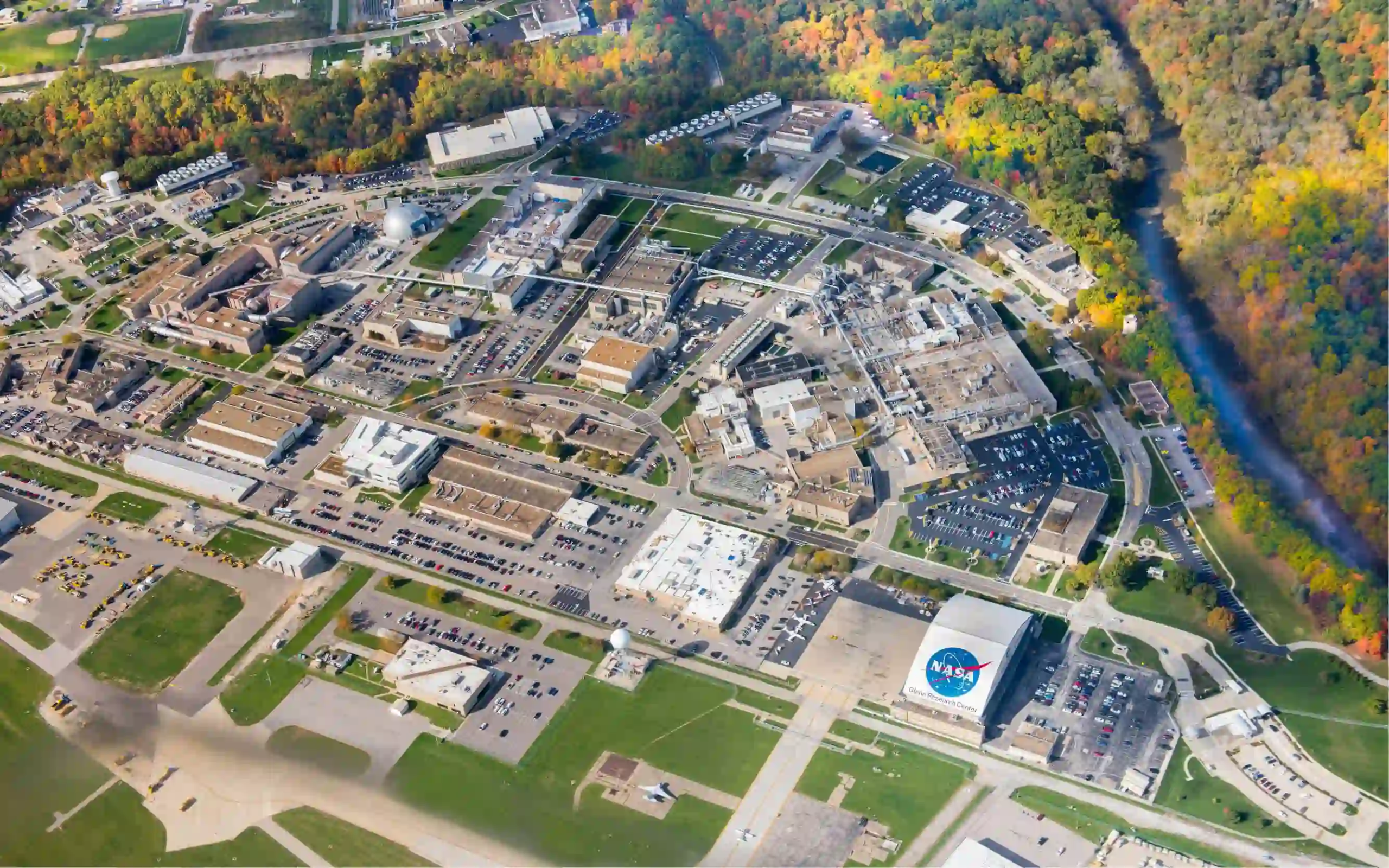 NASA Glenn Research Center aerial view