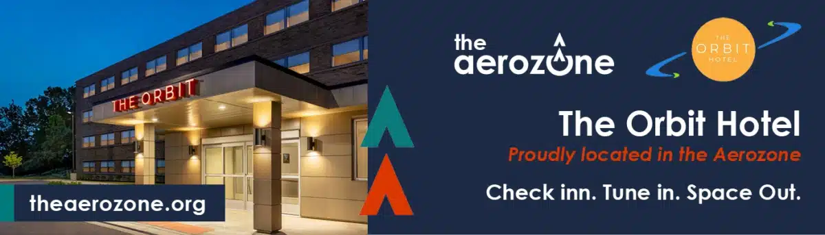 Orbit Hotel Aerozone billboard June 2025