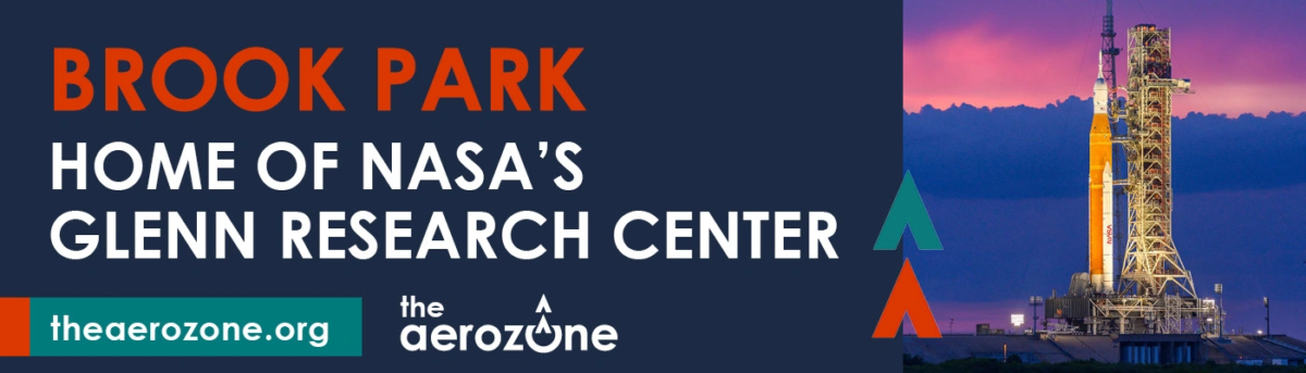 Brook Park Aerozone billboard design May 2025