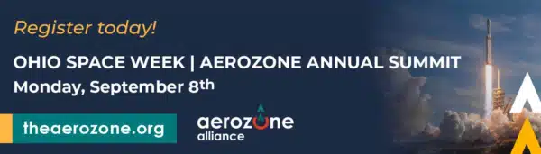 Aerozone Annual Summit billboard design July 2025