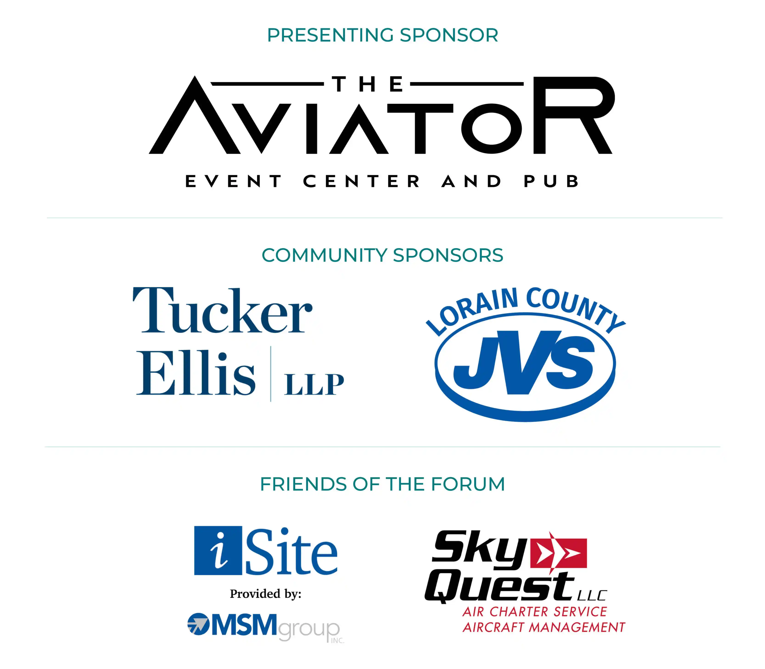 Aerozone Annual Summit 2025 Sponsors