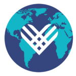 Giving Tuesday heart globe logo